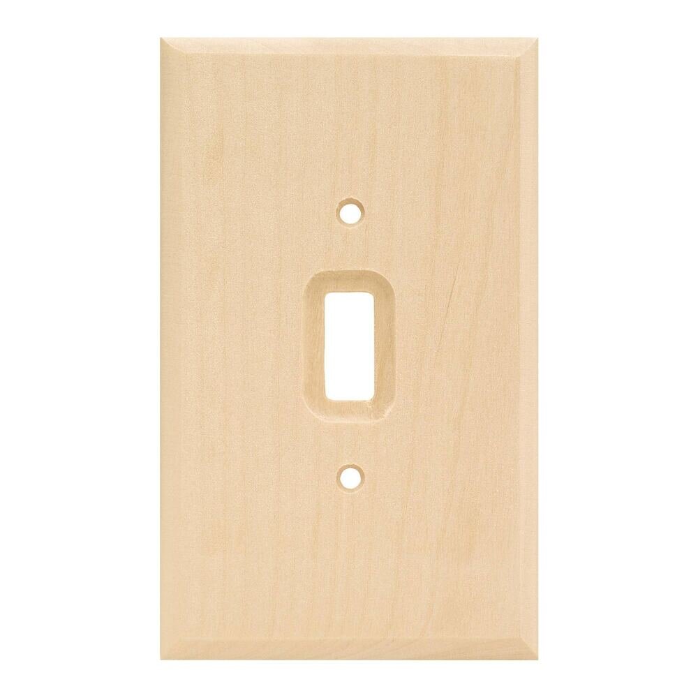 Single Toggle in Unfinished Birch Wood