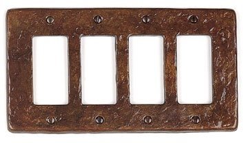 4 rocker switch plate covers