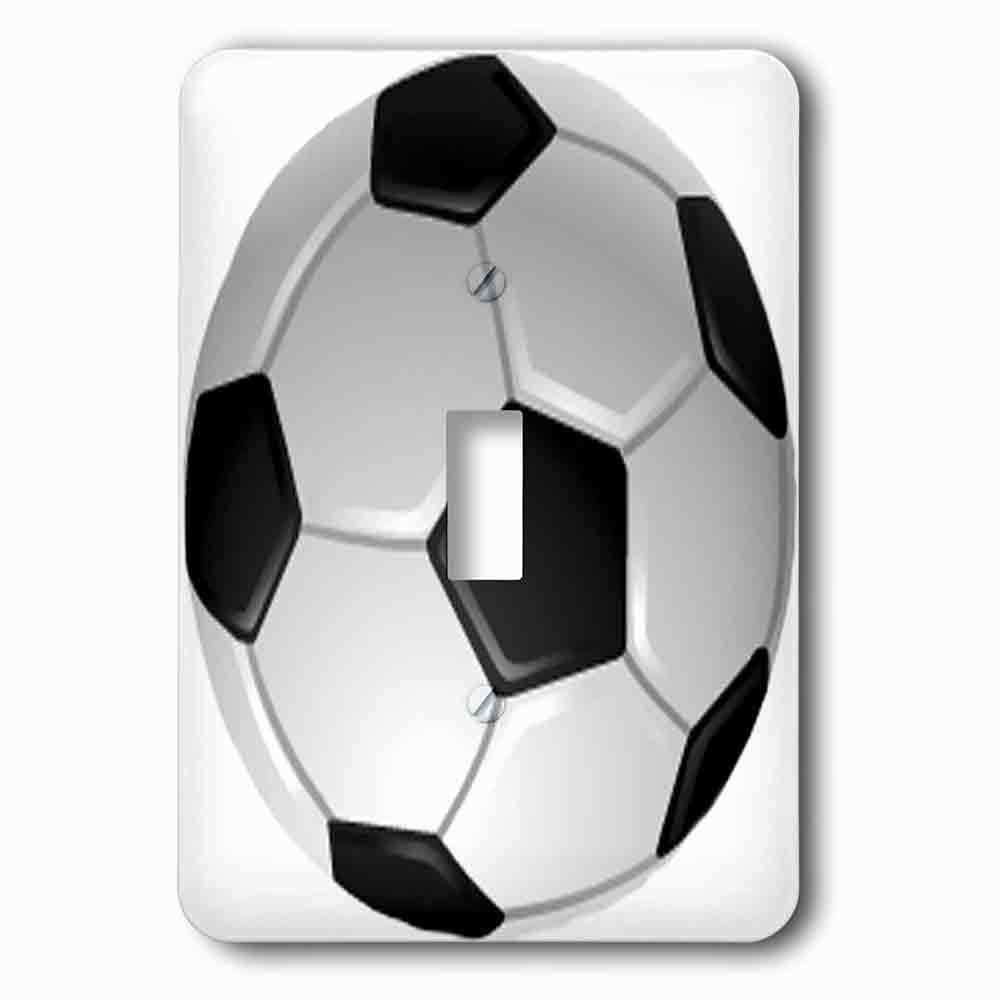 Single Toggle Wallplate With Soccer Ball