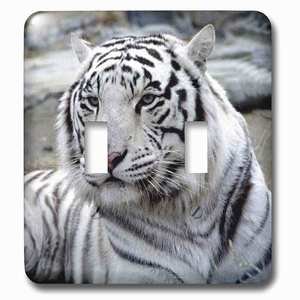 Jazzy Wallplates - Wallplate With White Tiger