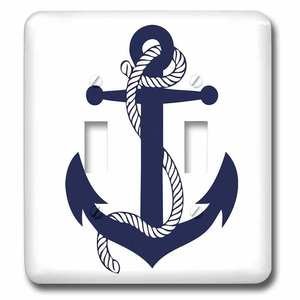 Jazzy Wallplates - Wall Plate With Anchor