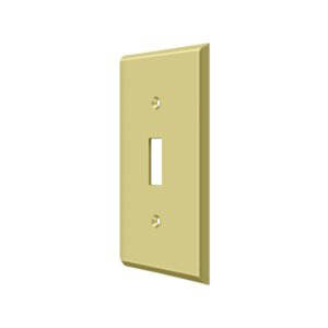 Deltana - Solid Brass Switchplate