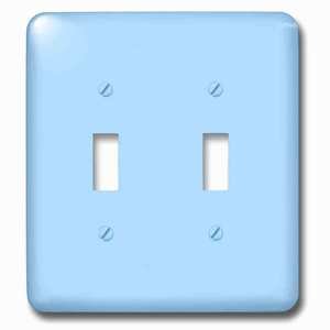Jazzy Wallplates - Wallplate with Clear Sky BlueArt DesignsSolid Colors