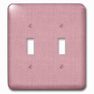 Jazzy Wallplates - Wallplate with Textured Look Salmon Pink Solid Color