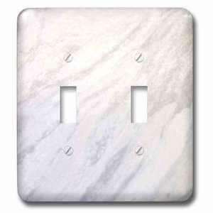 Jazzy Wallplates - Switch Plate With Gray Marble Texture Photo Print