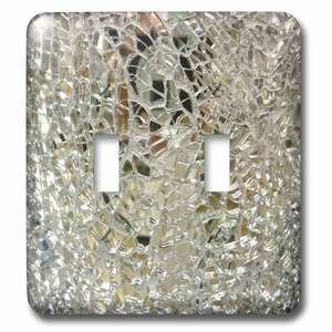 Jazzy Wallplates - Wall Plate With Image Of Mirror Glass Closeup