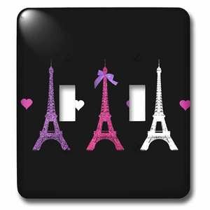 Jazzy Wallplates - Switchplate With Eiffel Tower