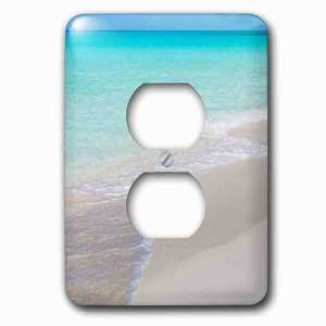 Jazzy Wallplates - Wallplate With Ocean Surf And Beach.