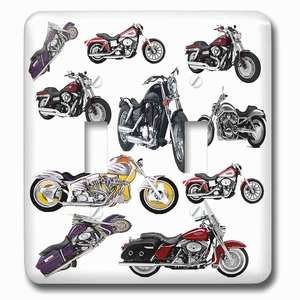 Jazzy Wallplates - Wallplate With Harley-Davidson® Motorcycles