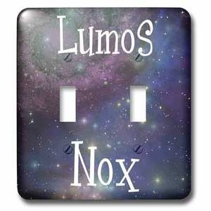 Jazzy Wallplates - Switchplate With Lumos Nox