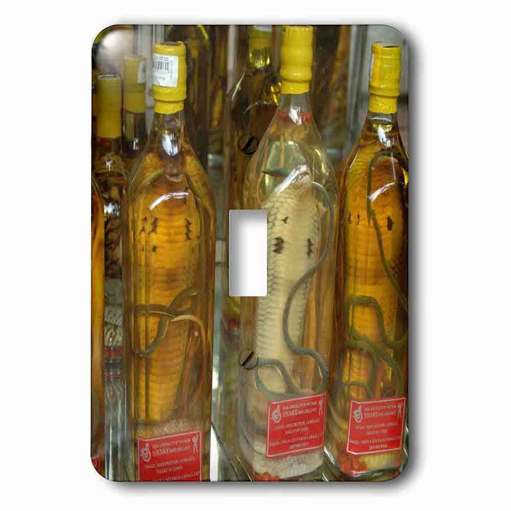 Single Toggle Wallplate With Vietnam. Snake Wine For Sale In A Saigon Store, Ho Chi Minh City