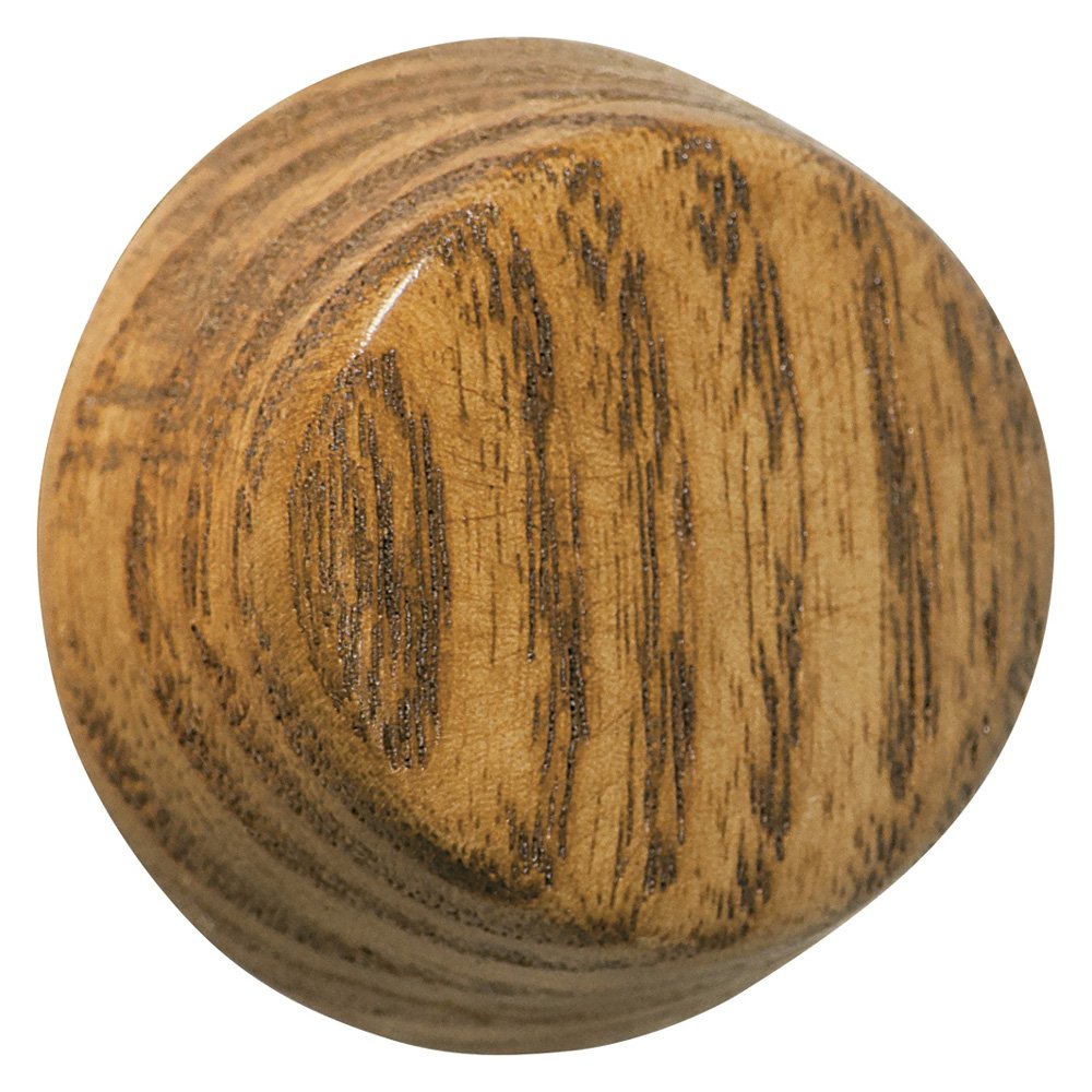 Dimmer Knob in Medium Oak