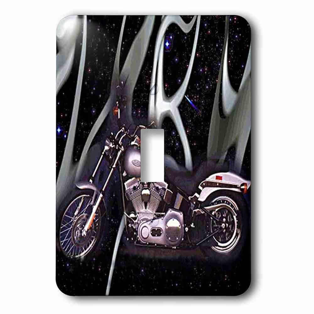 Single Toggle Switch Plate With Harley-Davidson® Motorcycle