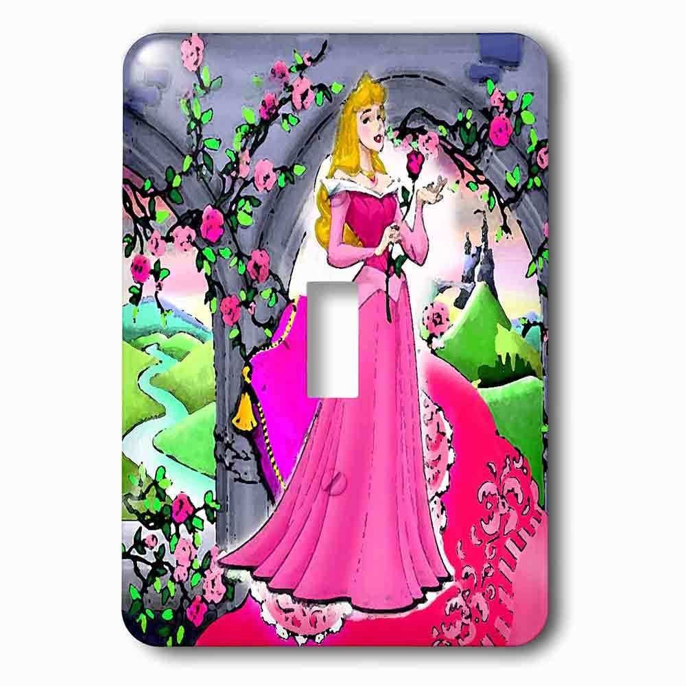 Single Toggle Wallplate With Beautiful Princess