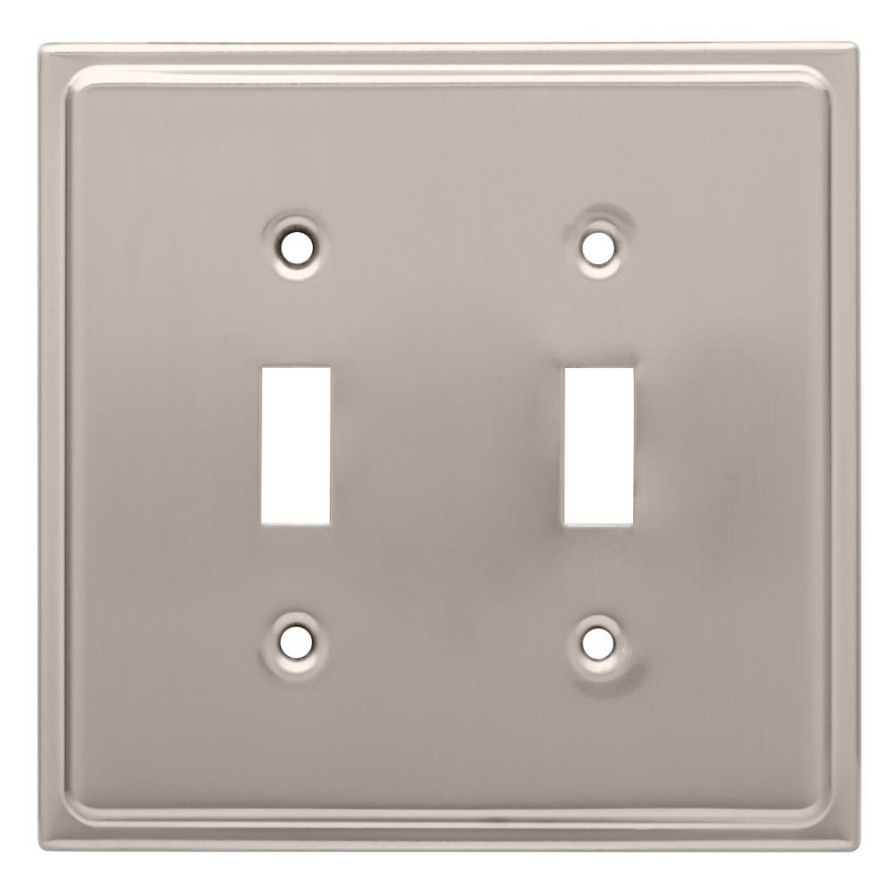 Double Toggle in Satin Nickel
