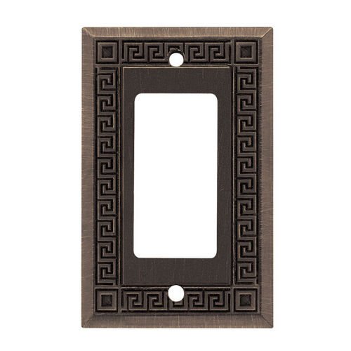 Single GFI/Decora in Brushed Oil Rubbed Bronze