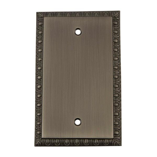 Blank Switchplate in Antique Pewter