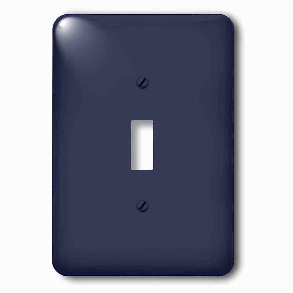 Single Toggle Wallplate With Image Of Patriot Blue A Dark Blue For Summer