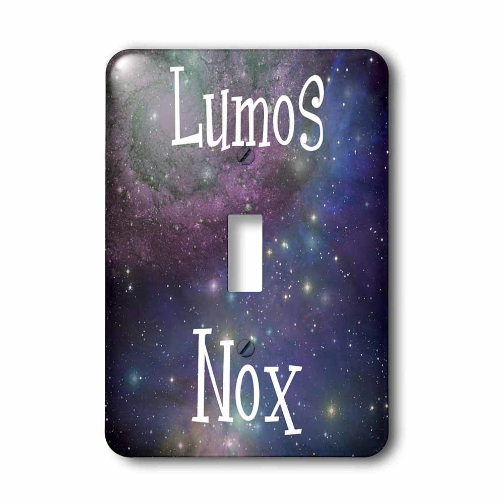 Single Toggle Switchplate With Lumos Nox