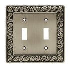 Double Toggle in Brushed Satin Pewter