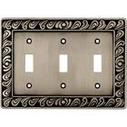 Triple Toggle in Brushed Satin Pewter