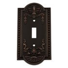 Single Toggle Switchplate in Timeless Bronze