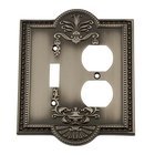 Toggle/Duplex Switchplate in Antique Pewter