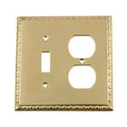 Toggle/Duplex Switchplate in Polished Brass