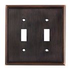 Contemporary Double Toggle in Brushed Oil Rubbed Bronze