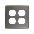 Double Duplex Switchplate in Oil Rubbed Bronze